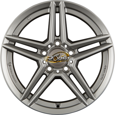 RIAL M10 Metal-Grey — Grijs/antraciet lichtmetalen velg