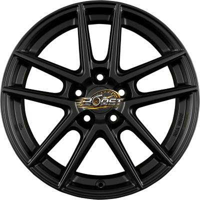 PLATIN P 73 Racing Schwarz — Zwart lichtmetalen velg