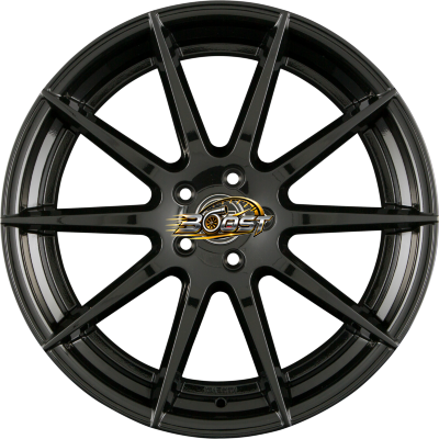 TEC SPEEDWHEELS GT7 Black Glossy (BG) — Zwart lichtmetalen velg