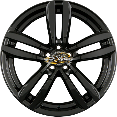 RACER WHEELS TARGET Black — Zwart lichtmetalen velg