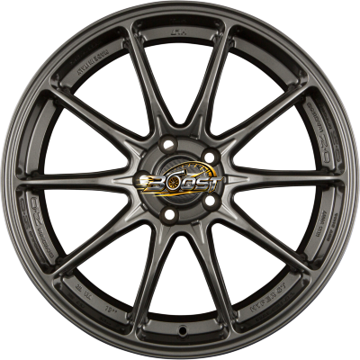 OZ HYPER GT Star Graphite — Grijs/antraciet lichtmetalen velg
