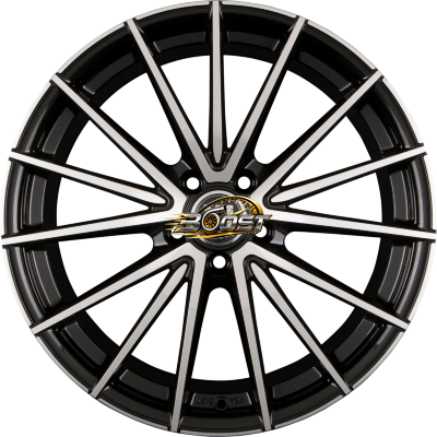 V1 Wheels V2 Schwarz Front Poliert SP+ 8.00x18 5x120 V1 Wheels V2 Schwarz Front Poliert SP+ 8.00x18 5x120