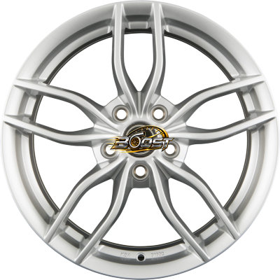 PROLINE WHEELS ZX100 Arctic Silver (AS) — Zilver lichtmetalen velg