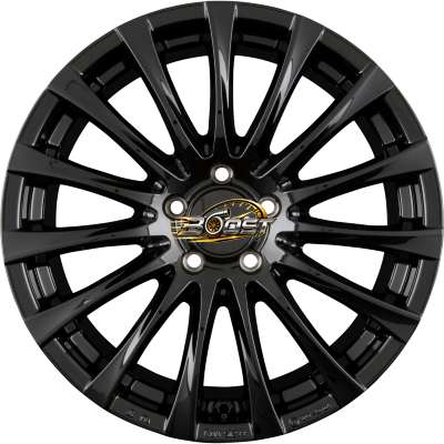 OXXO ELAN (OX14) BLACK - Black — Zwart lichtmetalen velg