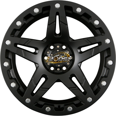 DIRT A.T. D66 Matte Black — Zwart lichtmetalen velg