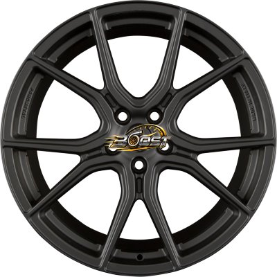 FONDMETAL STC-45 Matt Black 9.00x20 5x120 FONDMETAL STC-45 Matt Black 9.00x20 5x120