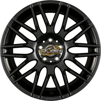 PROLINE WHEELS PXK Black Glossy (BG) 8.00x18 5x108 PROLINE WHEELS PXK Black Glossy (BG) 8.00x18 5x108