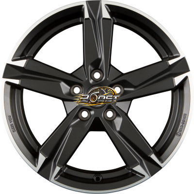 BORBET T10 Matt Schwarz Poliert 7.00x17 5x112 BORBET T10 Matt Schwarz Poliert 7.00x17 5x112