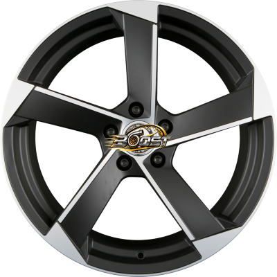 ETABETA MAGIC Black Matt Full Polish 8.50x20 5x114 ETABETA MAGIC Black Matt Full Polish 8.50x20 5x114
