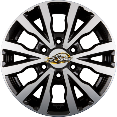 PLATIN P 86 Black Polished 6.50x17 6x130 PLATIN P 86 Black Polished 6.50x17 6x130
