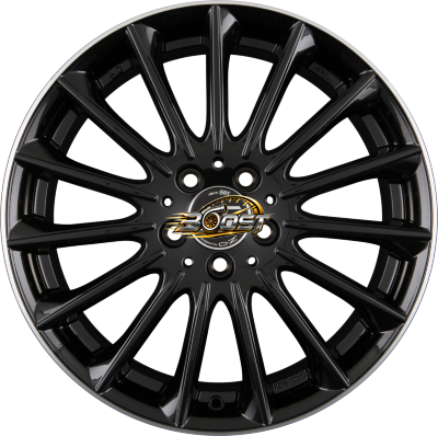MSW 30 Gloss Black Diamond Lip 8.00x18 5x112 MSW 30 Gloss Black Diamond Lip 8.00x18 5x112