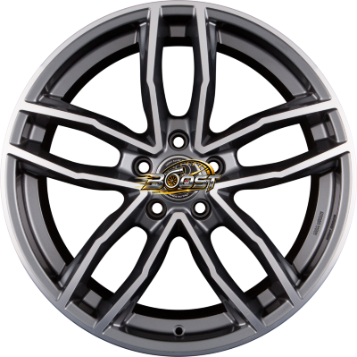 ARCASTING CANOVA Anthracite Polished 7.50x17 5x112 ARCASTING CANOVA Anthracite Polished 7.50x17 5x112