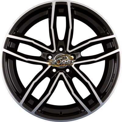 ARCASTING CANOVA Black Glossy Polished 9.00x20 5x112 ARCASTING CANOVA Black Glossy Polished 9.00x20 5x112