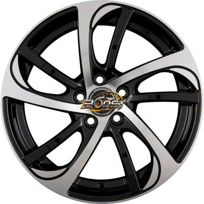 INFINY PARIS Bright Black Machined Face 7.50x18 5x114 INFINY PARIS Bright Black Machined Face 7.50x18 5x114