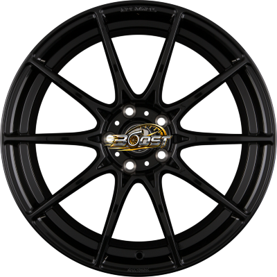 TOMASON TN25 SUPERLIGHT Black Painted 8.00x18 5x100 TOMASON TN25 SUPERLIGHT Black Painted 8.00x18 5x100