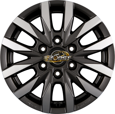 BORBET CW6 Mistral Anthracite Glossy Polished 6.50x17 6x130 BORBET CW6 Mistral Anthracite Glossy Polished 6.50x17 6x130