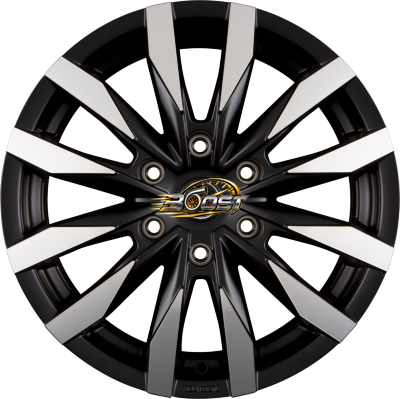 BORBET CW6 Black Polished Matt 7.50x18 6x130 BORBET CW6 Black Polished Matt 7.50x18 6x130