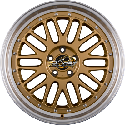 KESKIN KT22 RETRO Gold Lip Polish (GLP) — Goud lichtmetalen velg