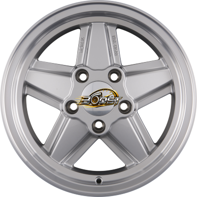 RONAL R9 Silber-Hornkopiert — Zilver lichtmetalen velg