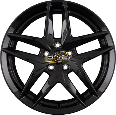 BORBET Z Black Glossy — Zwart lichtmetalen velg