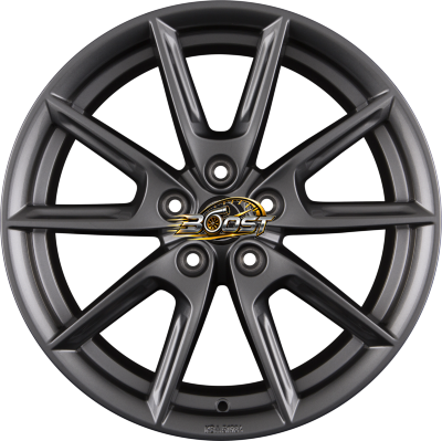 BORBET LX Grey Glossy — Grijs/antraciet lichtmetalen velg