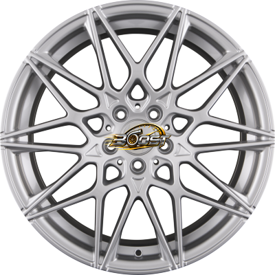 CARMANI CA18 KNUT White Silver (WS) — Wit lichtmetalen velg