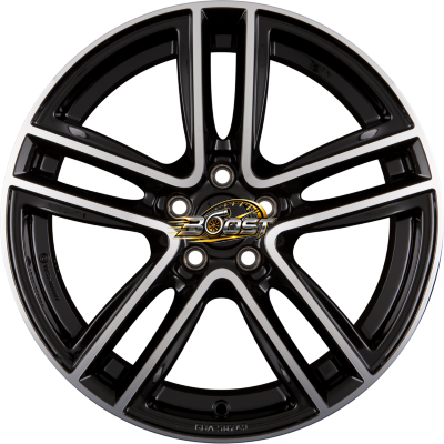 BROCK / RC RC27 Schwarz Glanz Voll-Poliert (SGVP) 6.00x16 5x108 BROCK / RC RC27 Schwarz Glanz Voll-Poliert (SGVP) 6.00x16 5x108