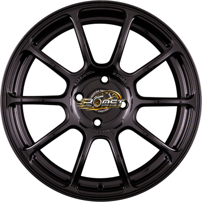 BARRACUDA SUMMA Matt Black Pure Sports 7.50x17 4x108 BARRACUDA SUMMA Matt Black Pure Sports 7.50x17 4x108