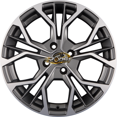 GMP ITALIA MATISSE Matt Anthracite Diamond — Grijs/antraciet lichtmetalen velg