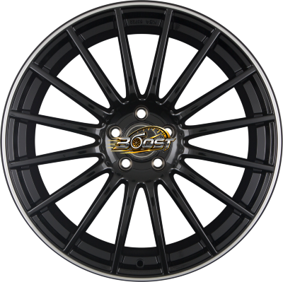 PROLINE WHEELS PXW Black Rim Polished (BRP) 8.50x20 5x112 PROLINE WHEELS PXW Black Rim Polished (BRP) 8.50x20 5x112