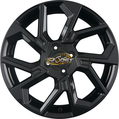 PLATIN P 103 Black Gloss — Zwart lichtmetalen velg