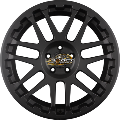 ETABETA COMBAT Black Matt — Zwart lichtmetalen velg
