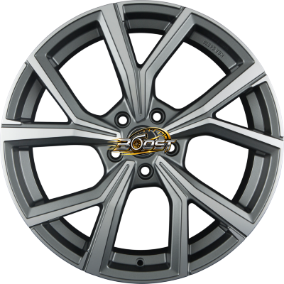 GMP ITALIA MENTOR Matt Anthracite Diamond 7.00x17 5x114 GMP ITALIA MENTOR Matt Anthracite Diamond 7.00x17 5x114