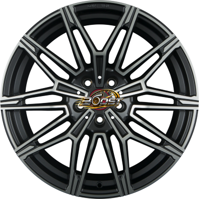 MAM MAM B3 Palladium Front Polish (PFP) — Grijs/antraciet lichtmetalen velg