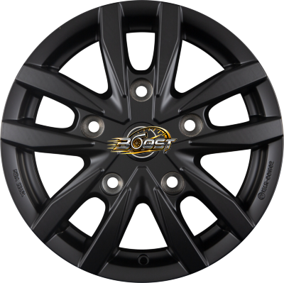 BORBET CW5 Black Matt — Zwart lichtmetalen velg