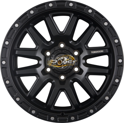 TOMASON TN OFFROAD Black Painted 8.00x18 6x120 TOMASON TN OFFROAD Black Painted 8.00x18 6x120