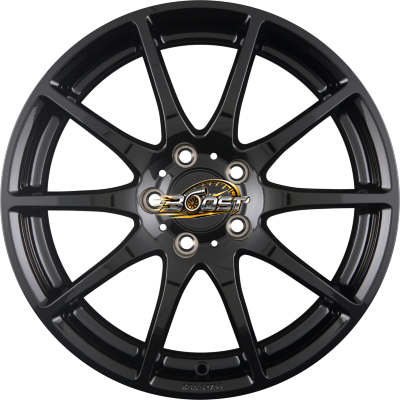 PLATIN P 113 Black Painted — Zwart lichtmetalen velg