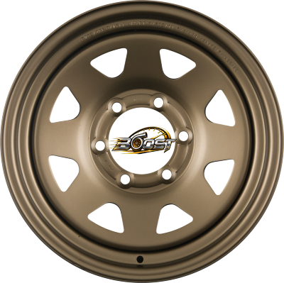 DOTZ DAKAR - Ohne Zubehör BRONZE - Bronze - Offroad Stahlfelge 7.00x16 6x140 DOTZ DAKAR - Ohne Zubehör BRONZE - Bronze - Offroad Stahlfelge 7.00x16 6x140