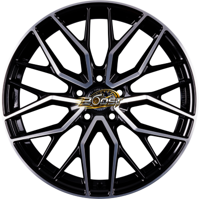 Damina Performance DM20 Black Polished 8.50x19 5x112 Damina Performance DM20 Black Polished 8.50x19 5x112