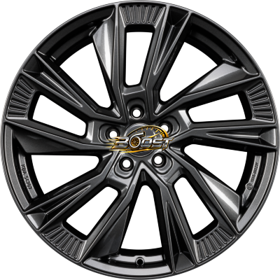 AEZ HAVANNA GREY - Gunmetal Glänzend — Grijs/antraciet lichtmetalen velg