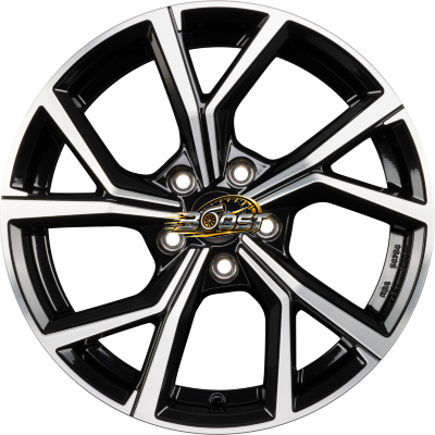 PLATIN P 115 Black Polished 7.00x17 5x114 PLATIN P 115 Black Polished 7.00x17 5x114