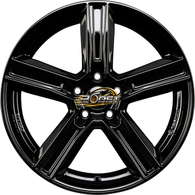 DEZENT KG BLACK - Schwarz — Zwart lichtmetalen velg