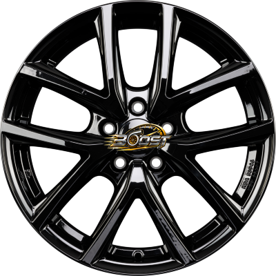 itWHEELS MONACO CL2 Glanz Schwarz — Zwart lichtmetalen velg