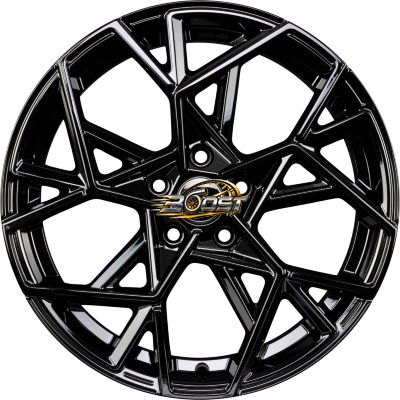 GMP ITALIA CARTESIO Glossy Black 6.50x16 4x108 GMP ITALIA CARTESIO Glossy Black 6.50x16 4x108
