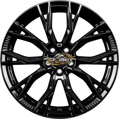 AEZ TORONTO BLACK - Schwarz Glänzend 9.50x20 5x112 AEZ TORONTO BLACK - Schwarz Glänzend 9.50x20 5x112