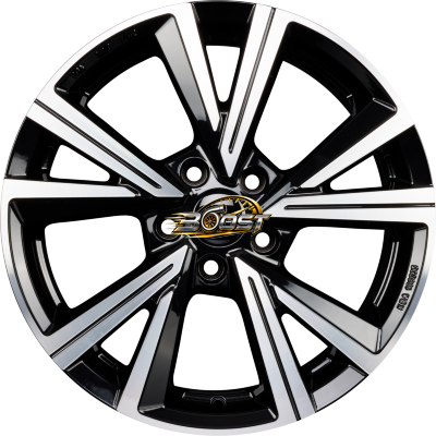 MAK QVARZ Black Mirror Face 7.00x17 5x108 MAK QVARZ Black Mirror Face 7.00x17 5x108