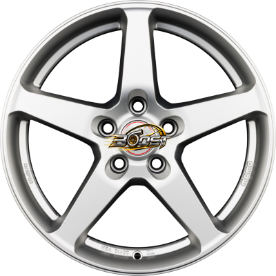 MOMO FIVE Titan Silver Matt — Grijs/antraciet lichtmetalen velg
