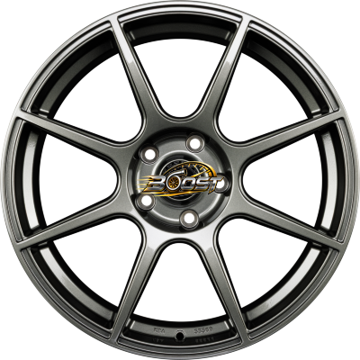 AXXION X2 Dark Gunmetal Glänzend Lackiert (DGM+) — Grijs/antraciet lichtmetalen velg