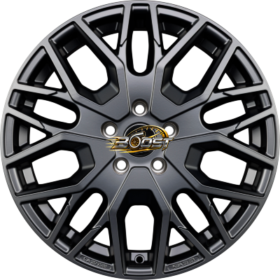 CARMANI CA20 LUDWIG HIGH LOAD Black Matt (BM) 7.50x18 5x108 CARMANI CA20 LUDWIG HIGH LOAD Black Matt (BM) 7.50x18 5x108