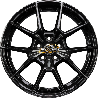 DIEWE WHEELS NEVE Glossy Black 6.50x16 4x100 DIEWE WHEELS NEVE Glossy Black 6.50x16 4x100